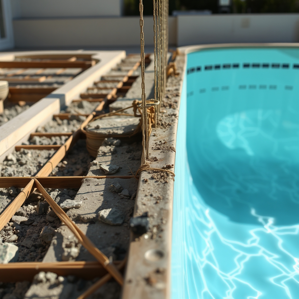 construction de piscine à Gonfreville-l'Orcher (illustration)