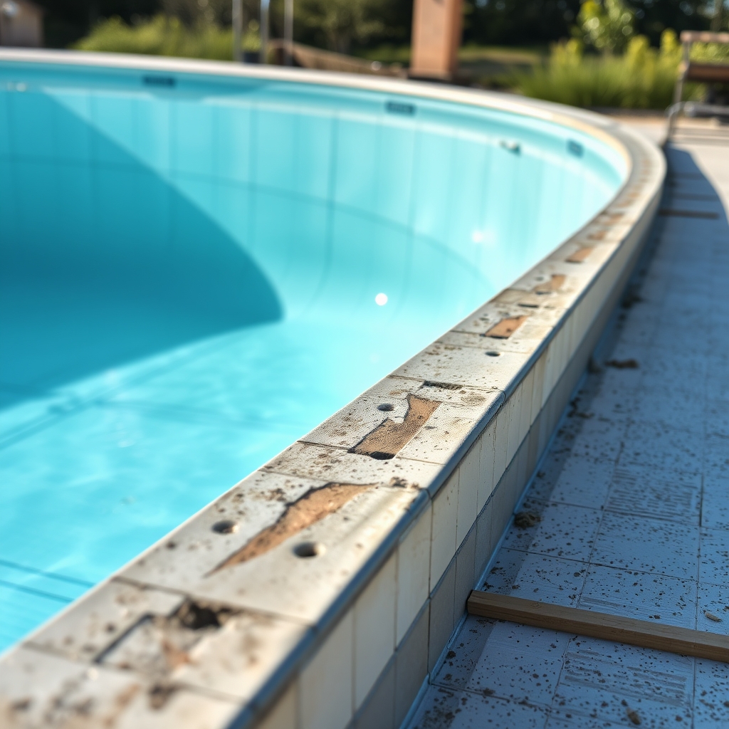 construction de piscine à Harfleur (illustration)