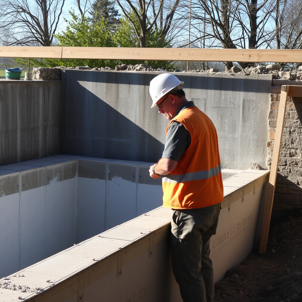 construction de piscine Piscine en beton ou coque (illustration)